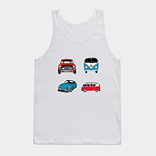 Retro Cars Tank Top